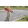 How to create sharp lawn edges